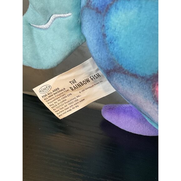 Kohls Cares The Rainbow Fish Plush Stuffed Animal - Picture 3 of 4